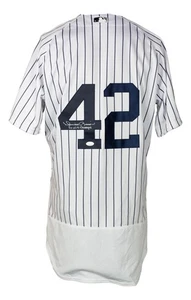 Mariano Rivera Signed Yankees Majestic Auth FlexBase Jersey 5x W.S. Champs JSA - Picture 1 of 7