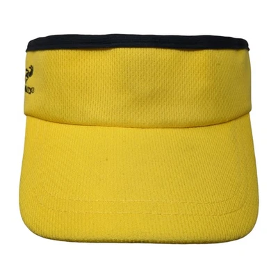 Headsweats Fitted Visor Hat Yellow One Size Embroidered Stretch Outdoor - Image 1 of 4