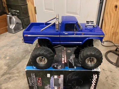 Traxxas TRX-4MT Ford F-150 Monster Truck 1/18 Scale, Blue - Image 1 of 4