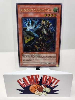 YuGiOh Alchemist of Black Spells ABPF-EN082 1st Edition Ultimate Rare NM - Image 1 of 2