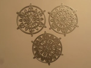 Stanzen Ornamente Kreis - 3 Layered Stanzformen - einzeln oder zusammen als 3-D - Bild 1 von 10