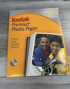 Kodak Premium Fotopapier Hochglanz 8,5"x11" 77 Stück - Tintenstrahldrucker - Bild 1 von 2
