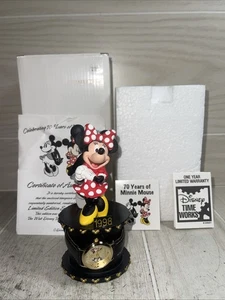 MICKEY & MINNIE 1928-1998 UHR & FIGUR, DISNEY 70. JUBILÄUM - Bild 1 von 14