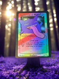 Shadowbud (Gengar) 2/7 - 1. Edition Pokederp First Print Fan Art - Pokemon - Bild 1 von 3