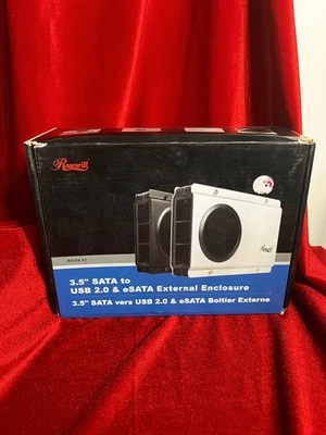 External Rosewill USB 2.0/eSATA Enclosure (V2) with Seagate 1TB HDD - Image 1 of 4