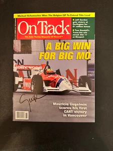 Revista de carreras autografiada por Mauricio Gugliemi en pista septiembre de 1997 NASCAR - Imagen 1 de 1