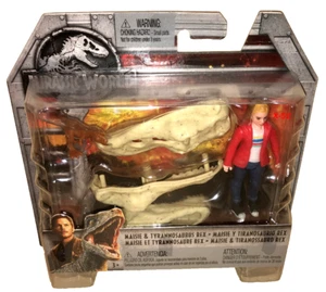 Maisie Jurassic World 2 Fallen Kingdom movie action figure w mini T Rex park toy - Picture 1 of 5