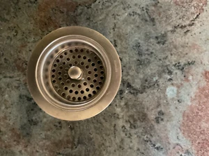 Kohler 8801-BN Drain Sink Strainer. 4.5". Brushed Nickel. NWOB. - Picture 1 of 3