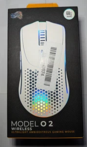 Mouse da gioco wireless Glorious Gaming Model O 2 2,4 GHz - 68 G bianco BUONO N008 - Foto 1 di 5