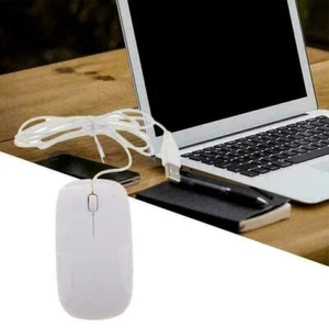 WIRED USB OPTICAL MOUSE For PC LAPTOP COMPUTER SCROLL Y RED BEST WHEEL HOT V9J0 - Picture 1 of 12