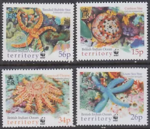 BR OCÉANO INDIO TERR Sc # 1231-4 CPL MNH WWF VIDA MARINA - Imagen 1 de 1