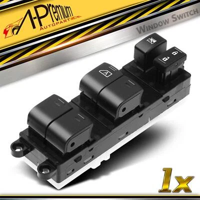 1x Power Window Switch Front Left for Nissan Frontier 2008-2020 Xterra 2008-2015 - Image 1 of 4