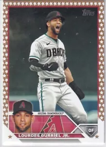 2023 Topps Gold Star Set squadra parallelo Arizona Diamondbacks - Foto 1 di 1