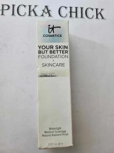 IT Cosmetics Your Skin But Better Foundation + Skincare With Hyaluronic Acid NEW - Picture 1 of 4