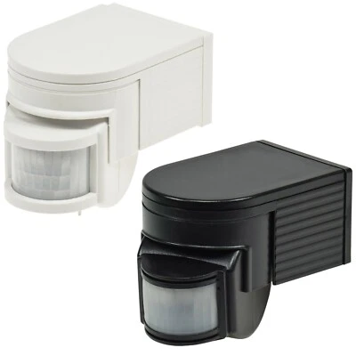 CHILITEC Bewegungsmelder 180° IP44 IR max. 12m LED geeignet 1-1000Watt 10sec-8min