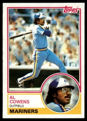 1983 Topps #763 Al Cowens - Image 1 of 2
