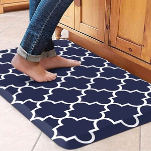 1 Kitchen Floor Mat Waterproof Anti-Fatigue Non Slip Kitchen Cushioned Thick Rug - Picture 1 of 12