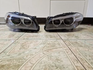 Bmw F10 Bixenon Facelift Headlights Lci RHD UK/IRL - Picture 1 of 11