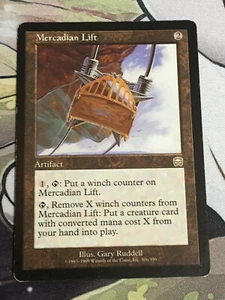 C4938 MAGIC MTG MERCADIAN MASQUES MERCADIAN LIFT #306 RARE HP-DMG - Picture 1 of 12