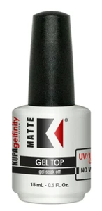 KUPA GelFinity Matte Top Coat Soak-Off Gel 15ml - Picture 1 of 2