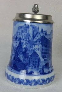 Bierkrug Berlin Design Jahresseidel 1979 Landgrafenschloß zu Marburg - Bild 1 von 7