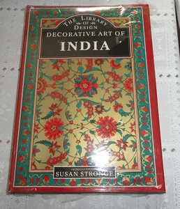 THE LIBRARY OF DESIGN DECORATIVE ART OF INDIA  By SUSAN STRONGE - Imagen 1 de 3