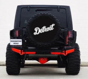 Detroit Tigers Car Decal / Tigers Bumper Sticker / Tigers Baseball Team Sticker - Picture 1 of 3
