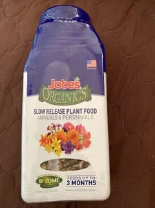 2 Pack - JOBE’S ORGANICS Biozome Slow Release Plant Food - Annuals & Perennials - Picture 1 of 2