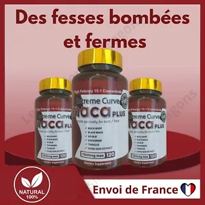 Extrême Maca 15000 Mg. Plus Fort. Augmente Fesses Hanches Big Buttocks. Capsule - Bild 1 von 11