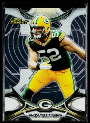 2015 Finest #87 Clay Matthews - Image 1 of 2