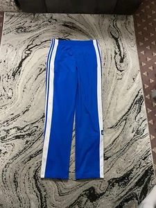 Adidas Originals Adibreak Straight Leg Tracksuit Bottoms Blue BNWT Size Small W - Picture 1 of 18
