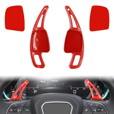 For Audi Q3 Q5 A3 A4 S4 Steering Wheel Gear Paddle Shifter Extension Accessories - Image 1 of 4