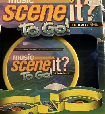 Screenlife Movie Scene It To Go 2008 DVD Game Movie Trivia Game w/Real Clips New - Image 1 of 2