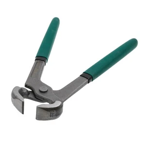 7" HUAQI Carpenters Pincer Nail Puller End Cutter Nutcracker Tile Nipper - Picture 1 of 5