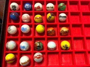 VINTAGE WERBUNG MARMOR KONVOLUT X 23 MR PEANUT MT. DEW PEPSI POPEYE ZIPPO +++++ - Bild 1 von 3