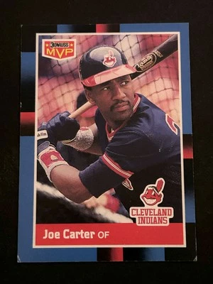 1988 Donruss #BC-9 Joe Carter Bonus MVPs Cleveland Indians - Image 1 of 2