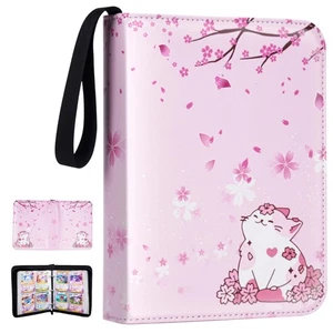 Card Binder for Girls Gifts,440 Cards Collectible Trading Card Holder Case wi... - Picture 1 of 4
