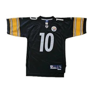 Maglia Reebok NFL Pittsburgh Steelers Santonio Holmes #10 adulto piccola nuova senza etichette - Foto 1 di 5