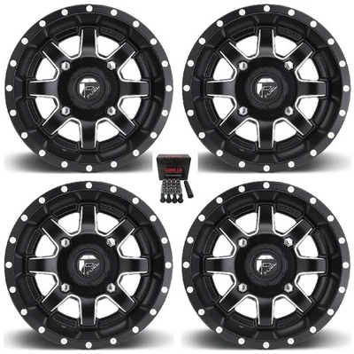 Fuel Maverick UTV Wheels Black 15" Kawasaki Teryx Mule - Image 1 of 3