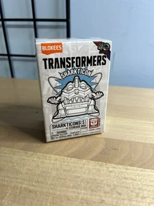 Blokees Transformers Sharkticon Transparent Blue NEW Not For Sale In Store 15b4 - Picture 1 of 2