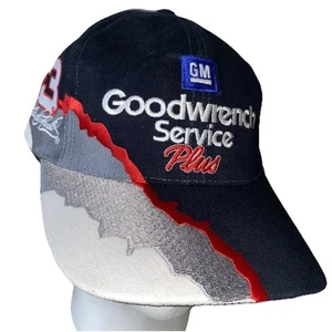 Vtg 90s DALE EARNHARDT Snapback Cap Goodwrench Service Plus NASCAR Racing Chase - Picture 1 of 8