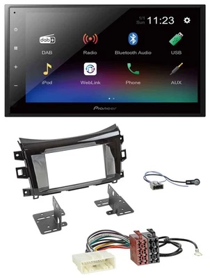 Pioneer USB Bluetooth DAB 2DIN MP3 Autoradio für Nissan Navarra D231 2016-2022 R - Bild 1 von 4