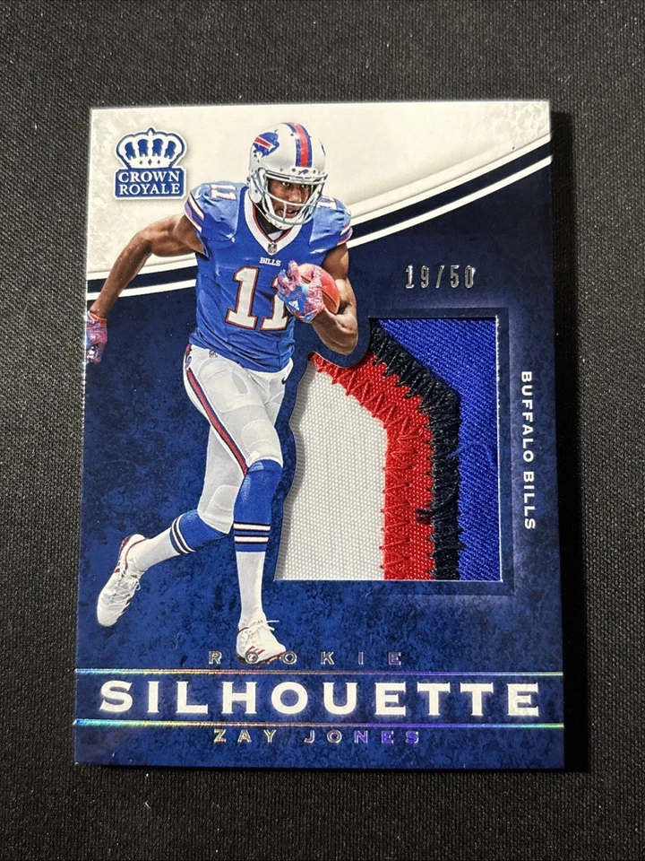 ZAY JONES - 2017 Panini Preferred - Rookie Silhouette Jersey Relic #d 19/50 - Image 1 of 4