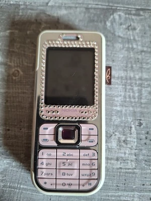 Nokia 7360 - L’Amour Collection - Rosa/Weiß mit Strasssteinen! Top Zustand! - Bild 1 von 4