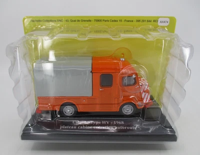 AX474 HACHETTE ELIGOR TYPE H CITROEN #23 1/43 HY PLATEAU CABINE AUTOROUTE 1968 - Photo 1/4