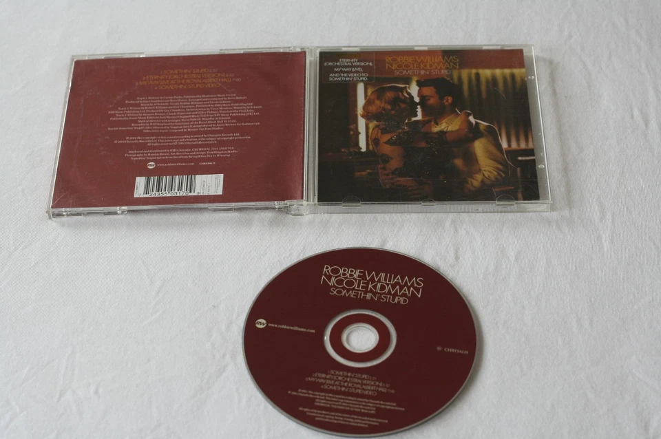 Robbie Williams&Nicole Kidman  - SomethN' Stupid (Single CD) - Bild 1 von 1