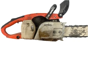 Vintage Stihl Electronic 032 AV Chainsaw with Rare Chain Brake 16” Bar See Pics - Picture 1 of 10