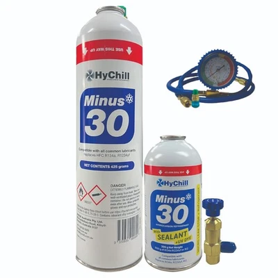 ❄️ACFROST❄️ Hychill Minus30 -DUO Pack - R134a, R12, R1234YF alternative - image 1 of 4
