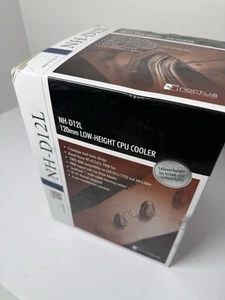 Noctua NH-D12L, Low-Height Dual-Tower CPU Cooler (120mm, Brown) - Photo 1/5