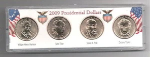 Juego de dólar presidencial 2009 en soporte patriótico 2x6 - Imagen 1 de 1